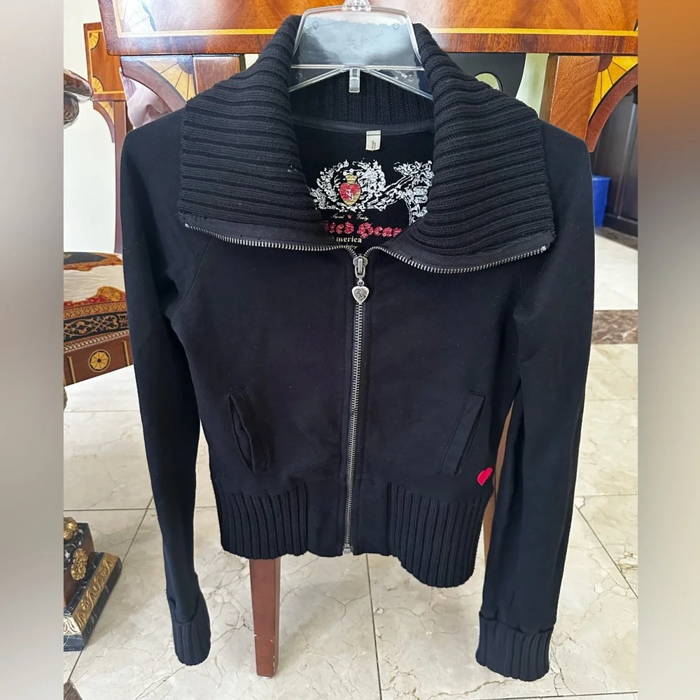 Twisted Heart Angel Wing Bomber Jacket